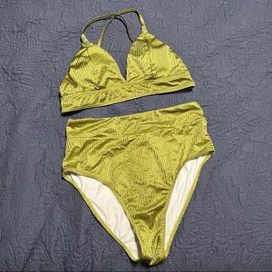 CUPSHE high waisted bikini